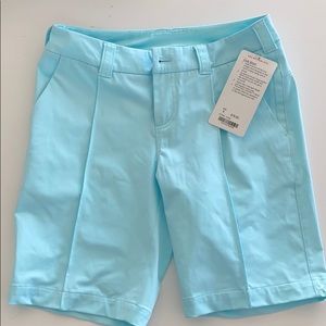 Lululemon club shorts NWT size 6 aqua